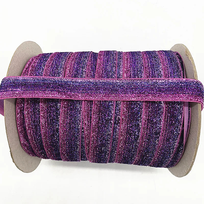 Glitter Samtband – Funkelnde Eleganz