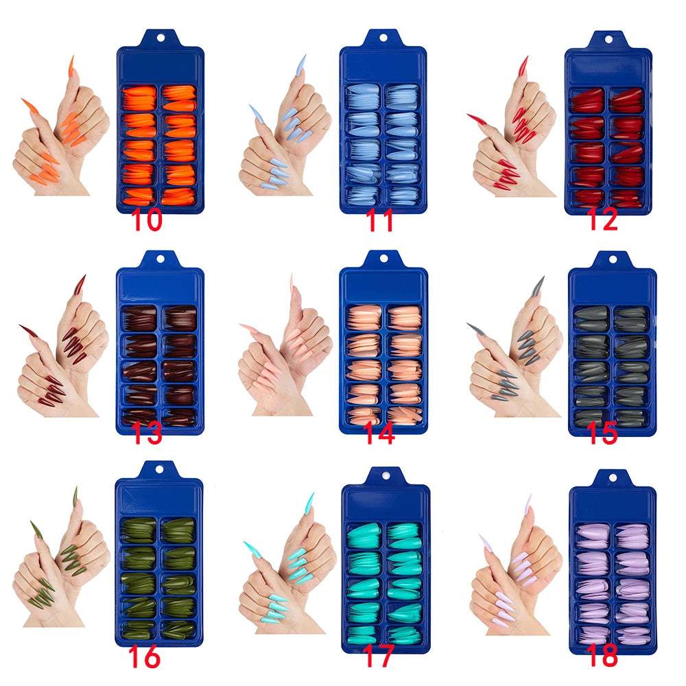 Stiletto Nailart- Tipbox - sunny.side-Productions