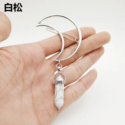 Magischer Haarschmuck- Halbmond - sunny.side-Productions