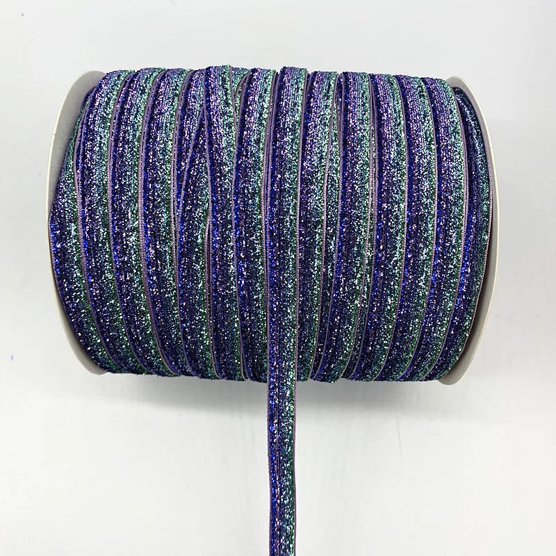 Glitter Samtband – Funkelnde Eleganz