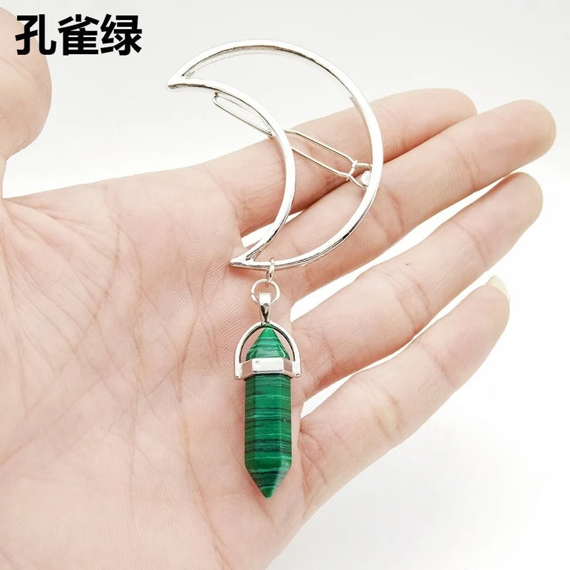 Magischer Haarschmuck- Halbmond - sunny.side-Productions