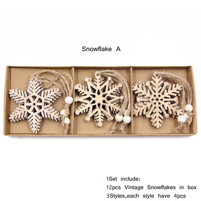 Schneeflocken Anhänger – Weihnachtsdeko