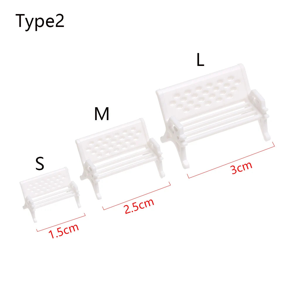 Miniatur Garten-Set – Brücken & Landschaftszubehör