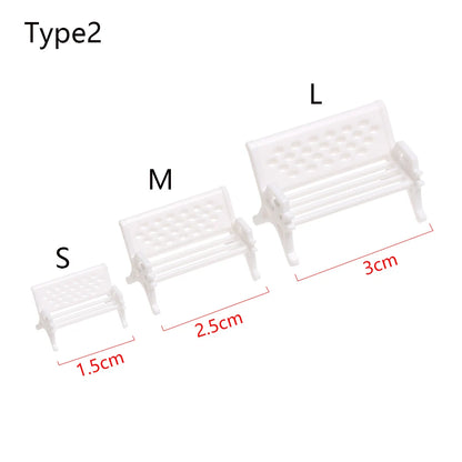 Miniatur Garten-Set – Brücken & Landschaftszubehör