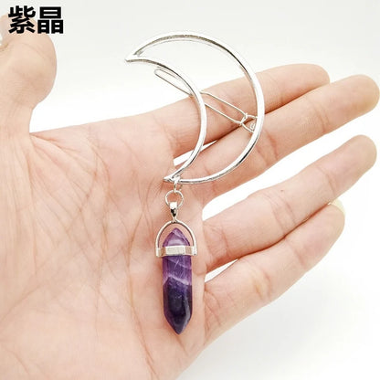 Magischer Haarschmuck- Halbmond - sunny.side-Productions