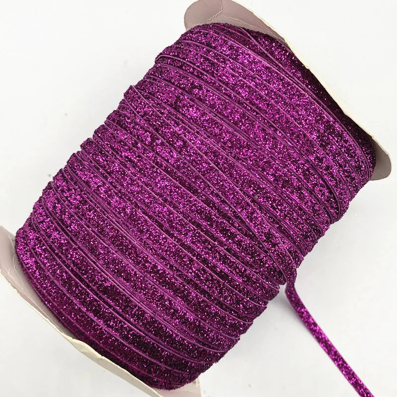 Glitter Samtband – Funkelnde Eleganz