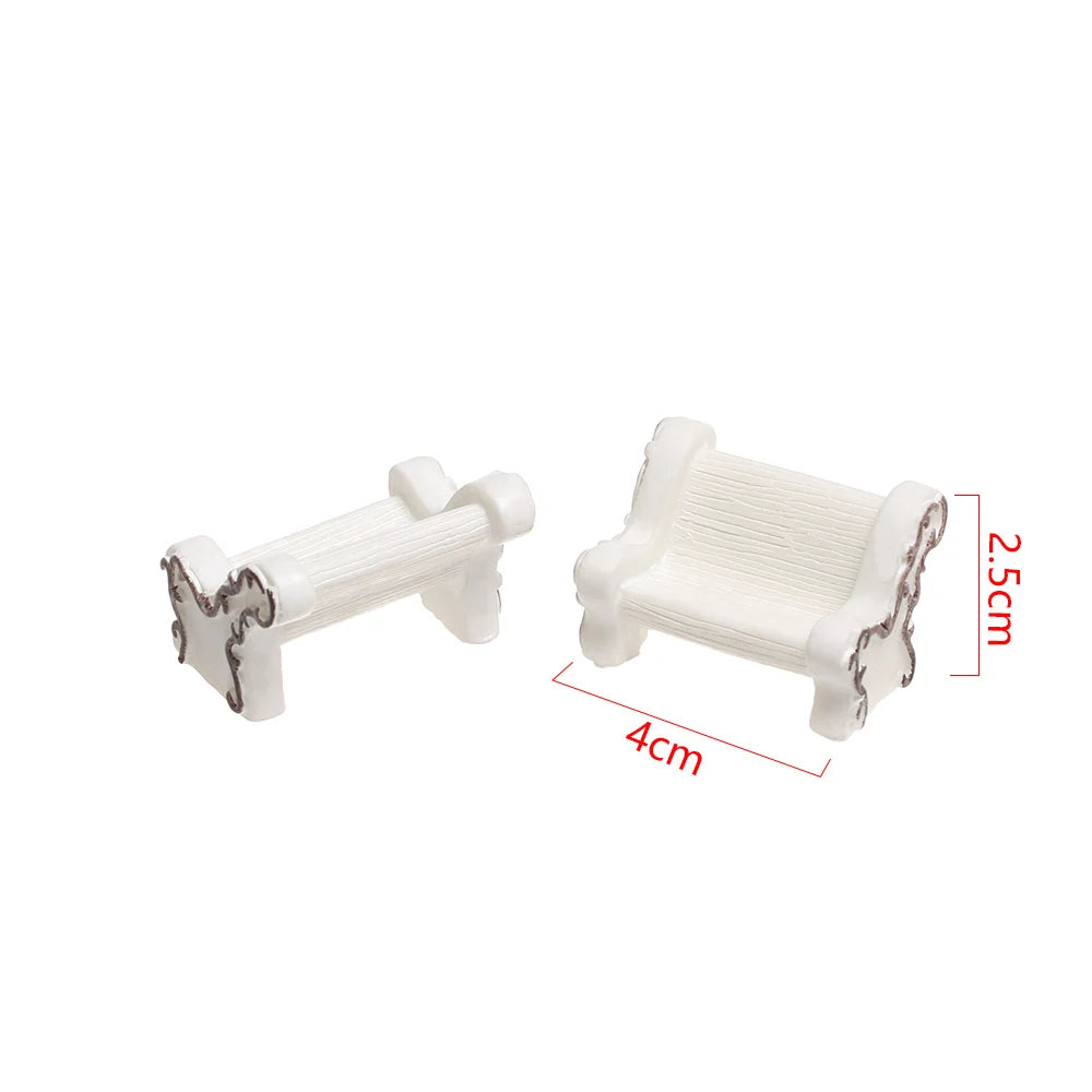 Miniatur Garten-Set – Brücken & Landschaftszubehör