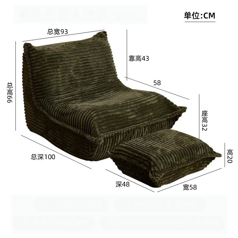 Caterpillar-Sofa – Komfort meets Gelassenheit