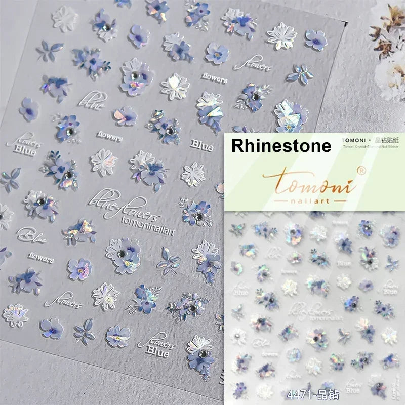 Nail Sticker – Blumen & Kirschblüten