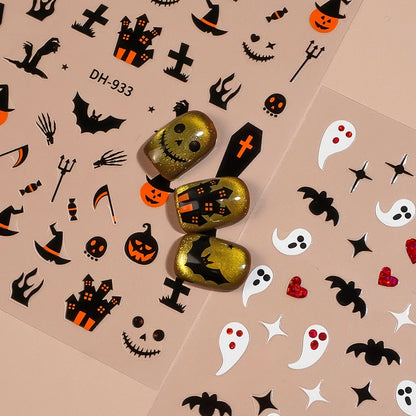 Halloween Nail Sticker – Dark Edition