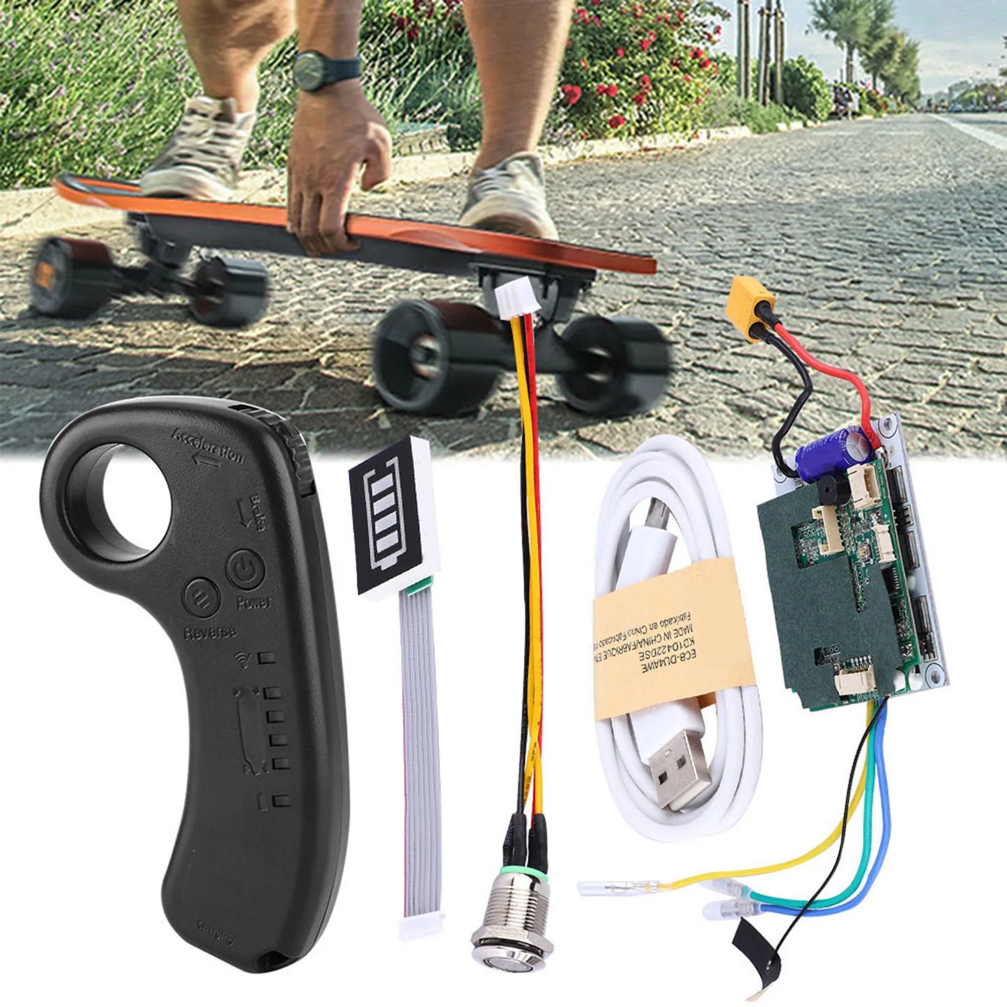 Longboard Motor-Kit