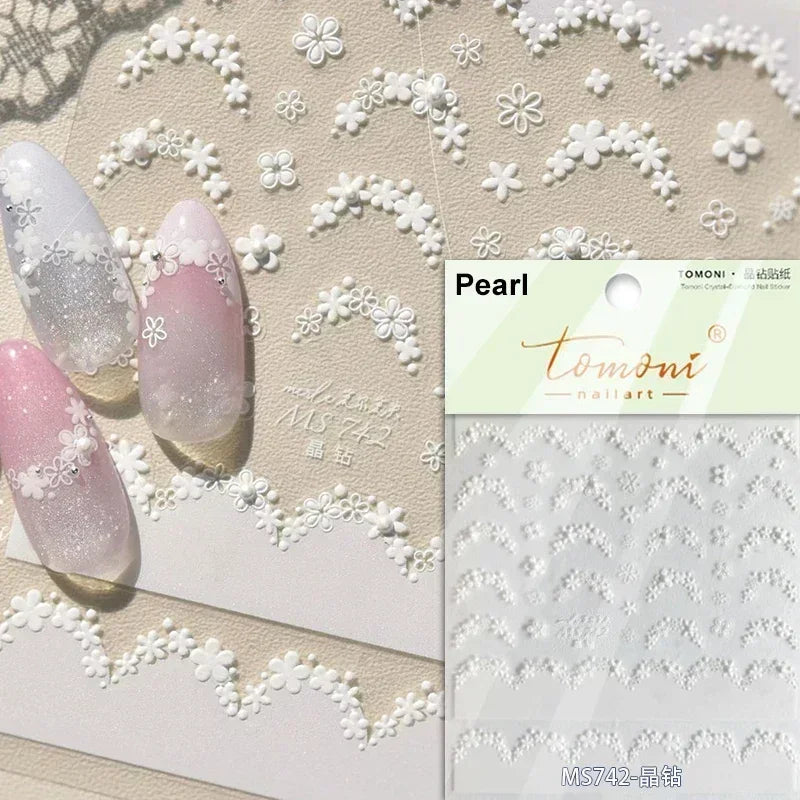 Nail Sticker – Blumen & Kirschblüten