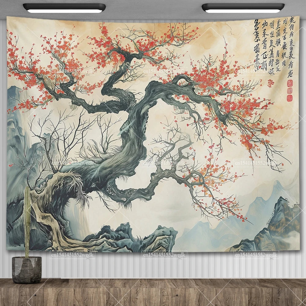 Vintage Aquarellkunst – Ruhe & Ästhetik