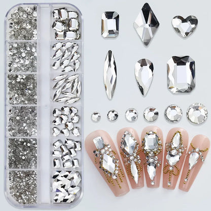 Nail Rhinestones Box – funkelnde Strasssteine