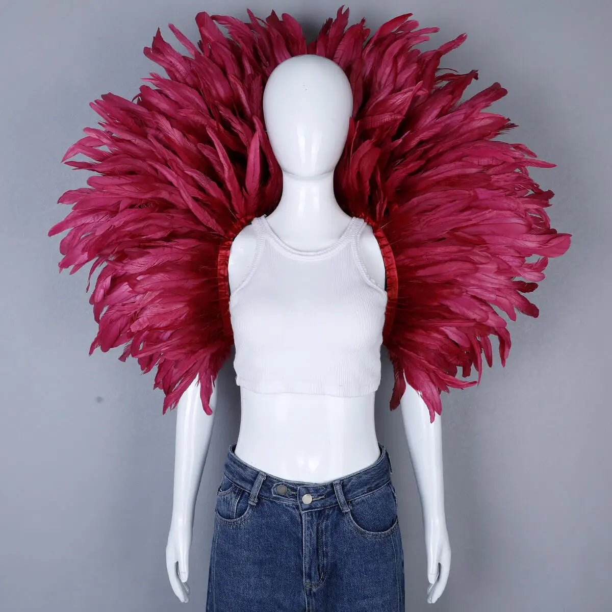 Federschal – Ausdruck der Eleganz