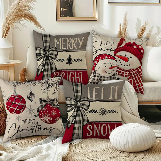 Weihnachtlicher Kissenbezug – Cozy Designs