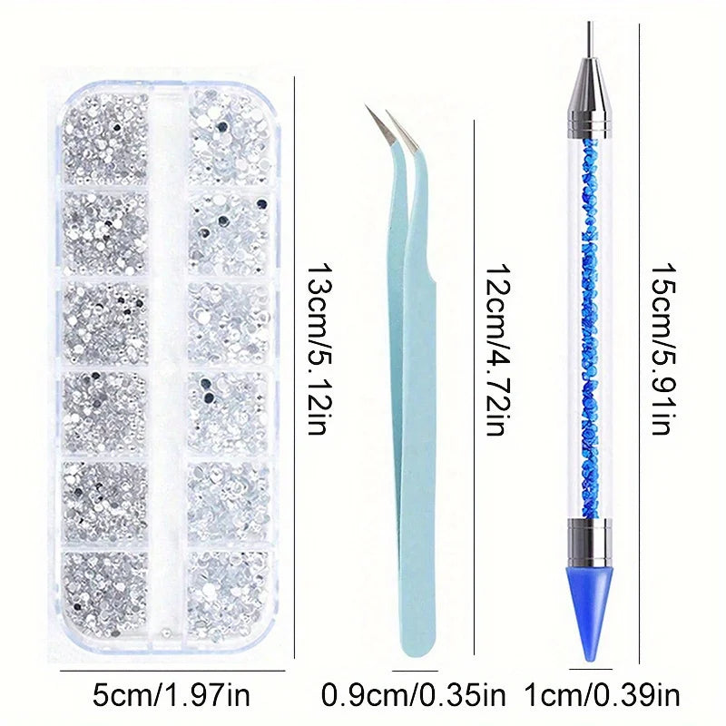 Nail Art Strass – Glitzernde Kristalle