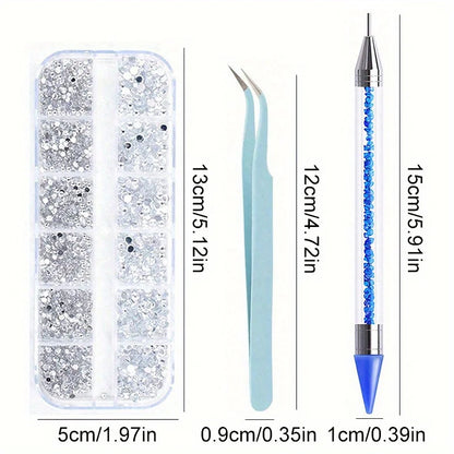 Nail Art Strass – Glitzernde Kristalle