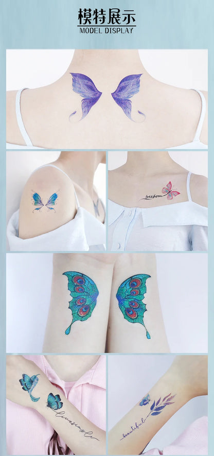 Glitzer-Tattoos – Fairy Vibes