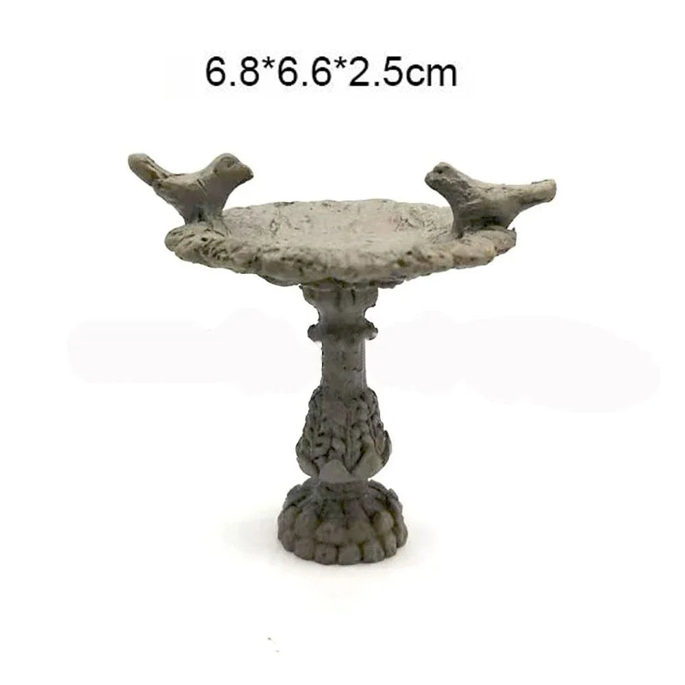 Miniatur Garten-Set – Brücken & Landschaftszubehör