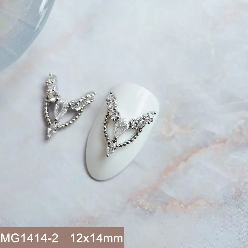 Nail Charms – eleganter Kristall-Look