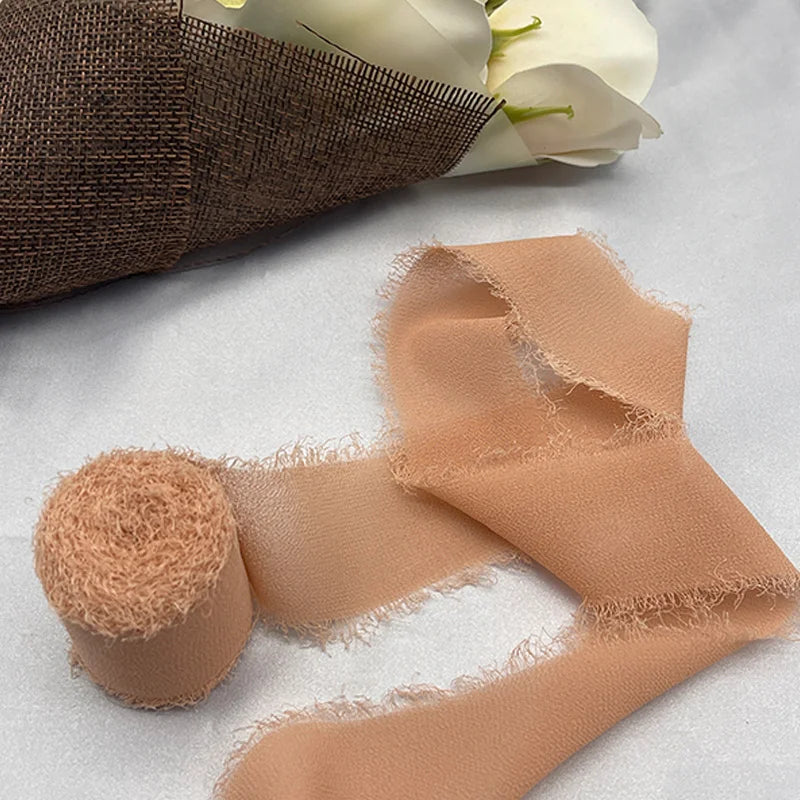 Chiffonband – Elegante Weihnachtsdeko