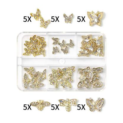 Nail Charms – Glitzernde Strass-Deko