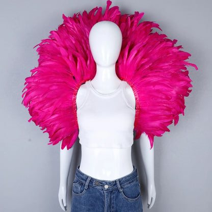 Federschal – Ausdruck der Eleganz