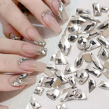 Nailart - Kristall-Glanz