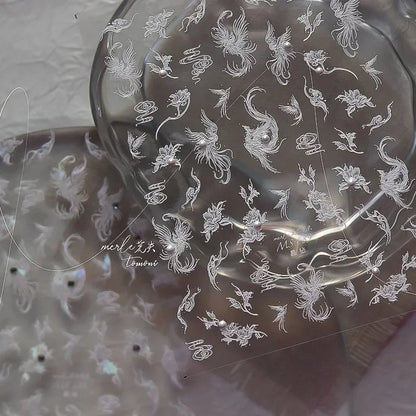 Magische Flügel – 5D Nail Sticker