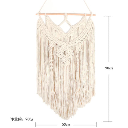 Makramee-Wandteppich – Boho-Ästhetik
