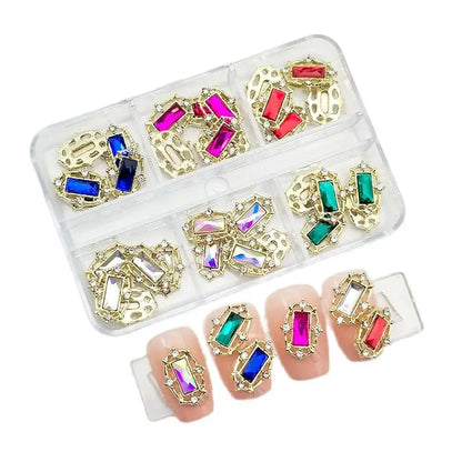 Nail Charms – Glitzernde Strass-Deko