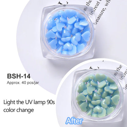 Acryl-Blumen Nail Art