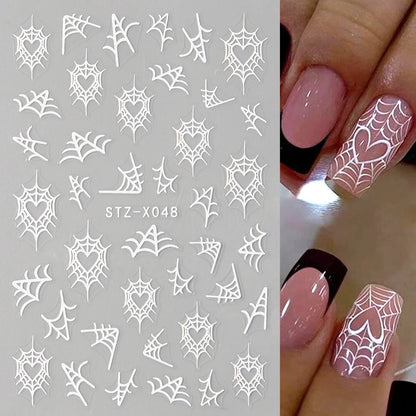 Halloween Nail Sticker – Spooky Designs