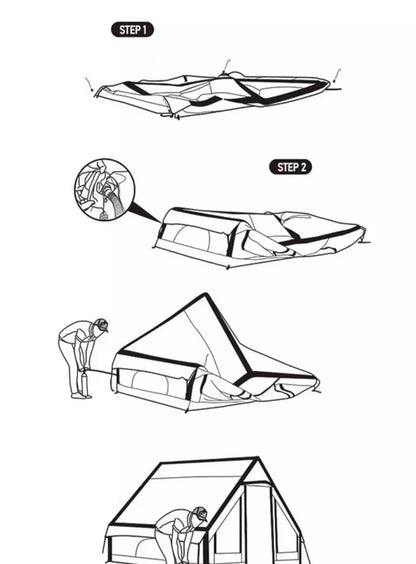 Aufblasbares Festivalzelt – Komfort, Schutz & Freiheit