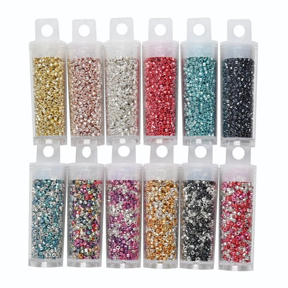 Mini-Glasperlen – Metallic Inspiration