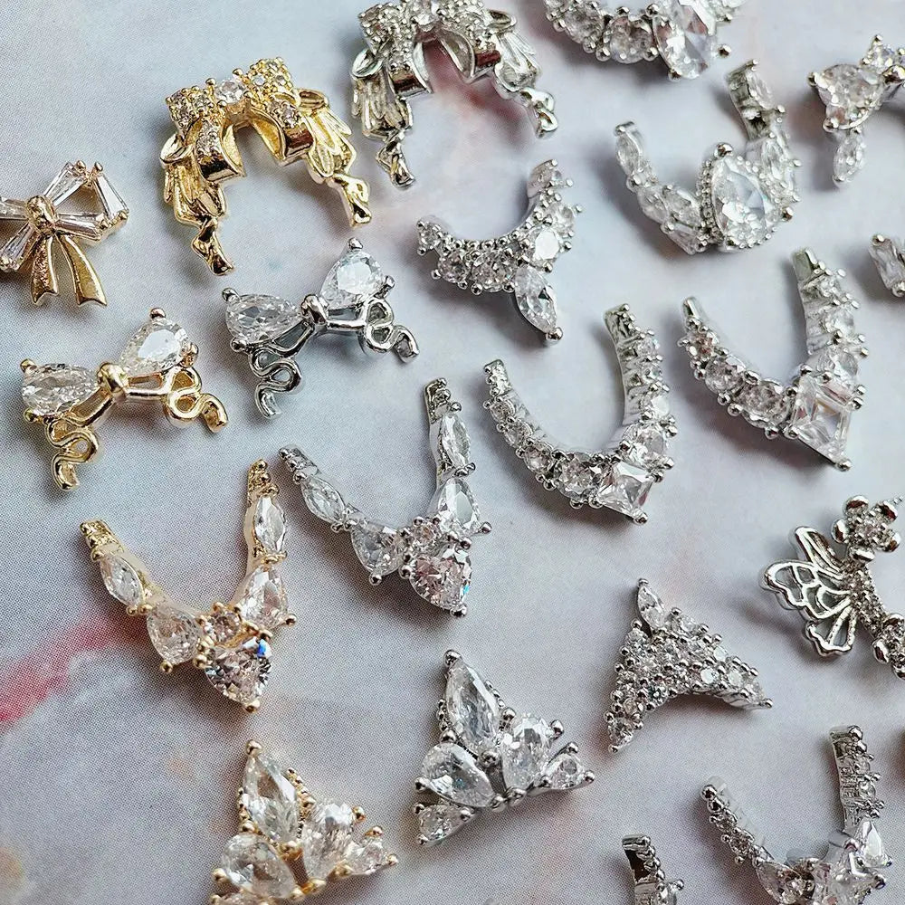 Nail Charms – eleganter Kristall-Look