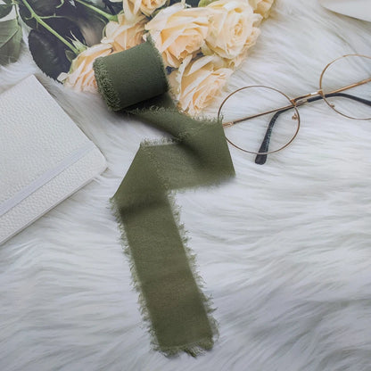 Chiffonband – Elegante Weihnachtsdeko