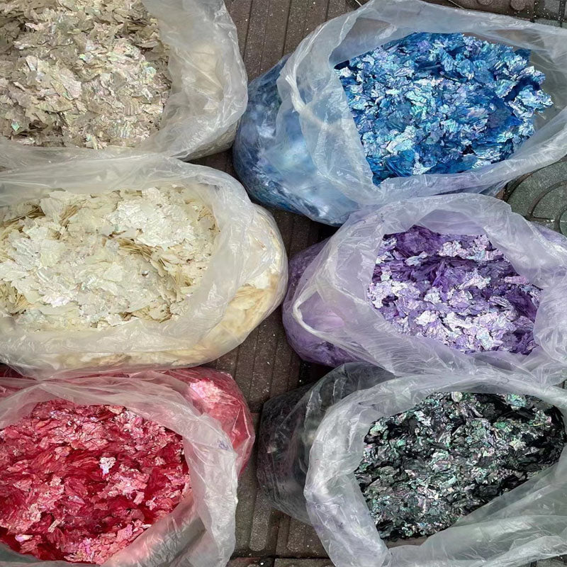 Nailart Muschelsteine – Schimmernde Abalone - sunny.side-Productions