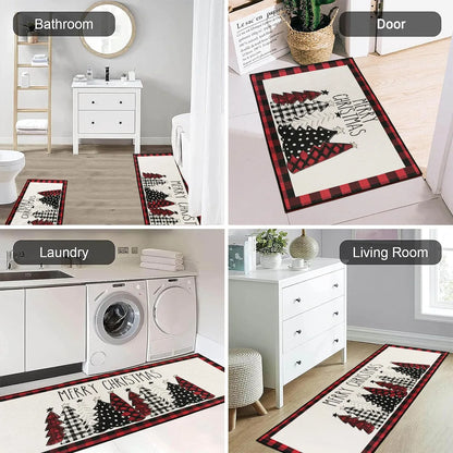 Weihnachts-Bodenmatte – Festliche Deko