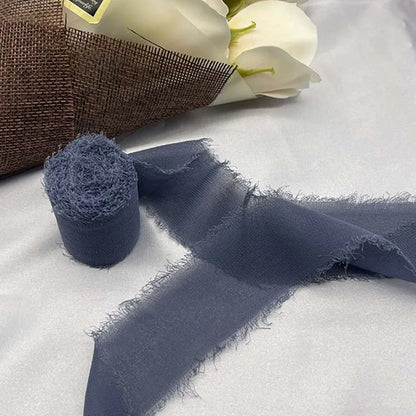 Chiffonband – Elegante Weihnachtsdeko