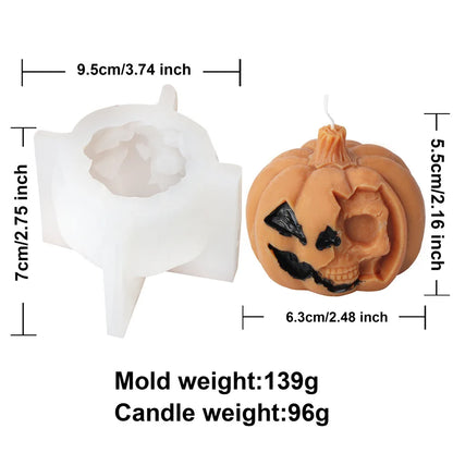 Halloween-Kerzenform – spooky & kreativ