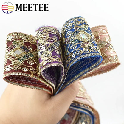 Brokat-Stickband – edles Highlight