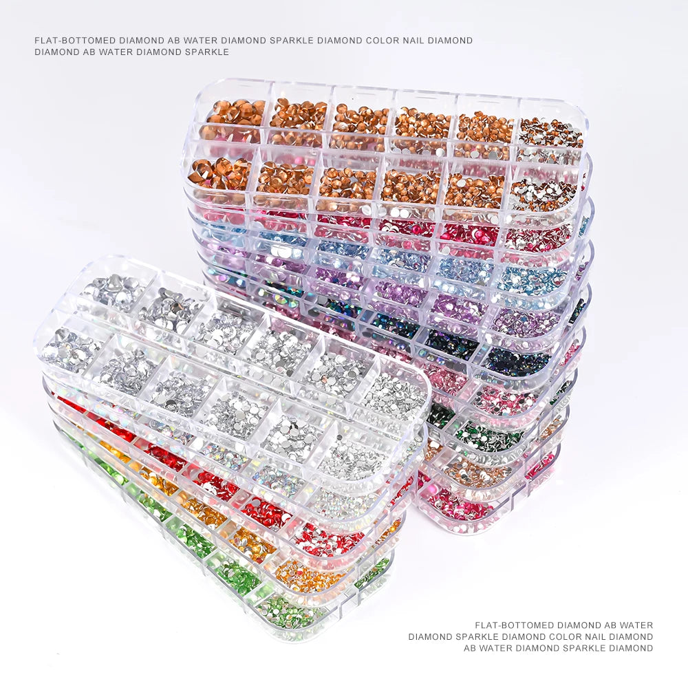 Nail Rhinestones Box – funkelnde Strasssteine