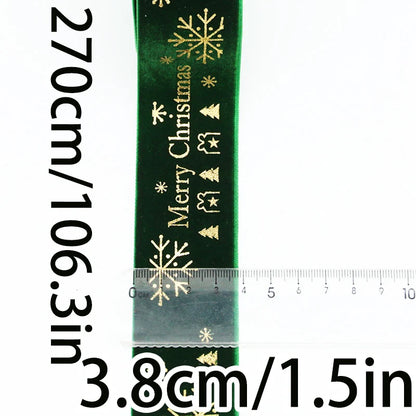 Weihnachtsband – Festliches Schleifenband