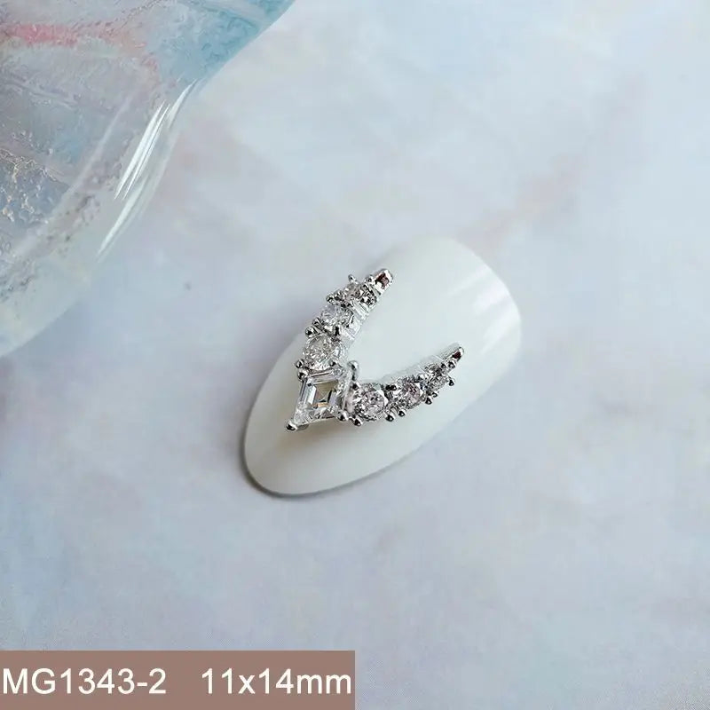 Nail Charms – eleganter Kristall-Look