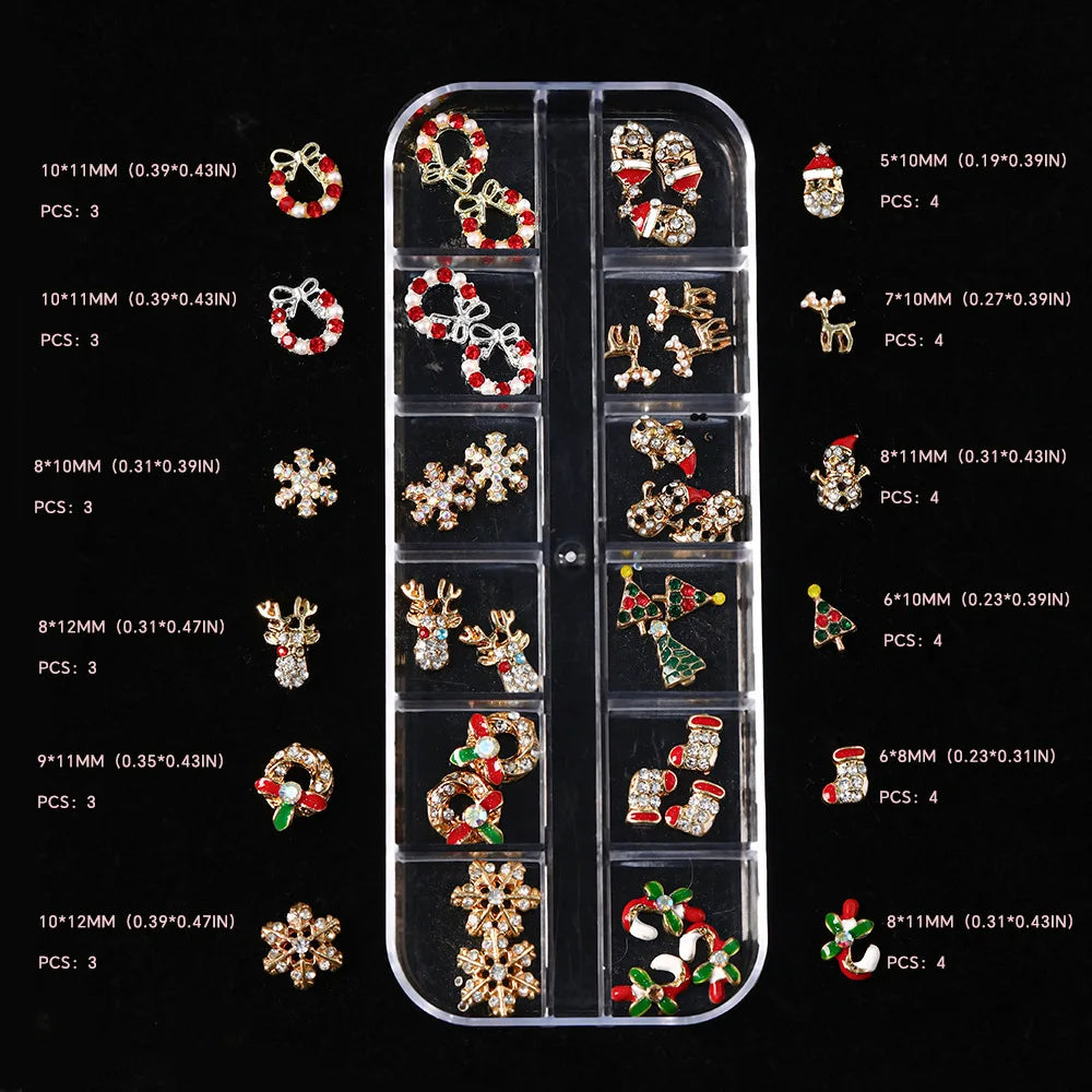 Nail Charms Weihnachten