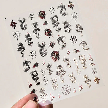 Magische Flügel – 5D Nail Sticker