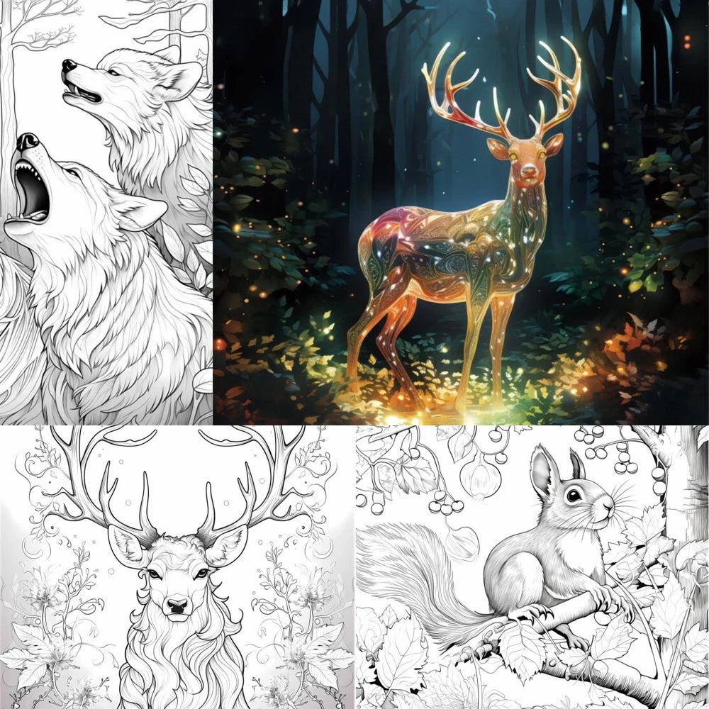 Kopf aus, Stift in die Hand – Malbuch - sunny.side-Productions