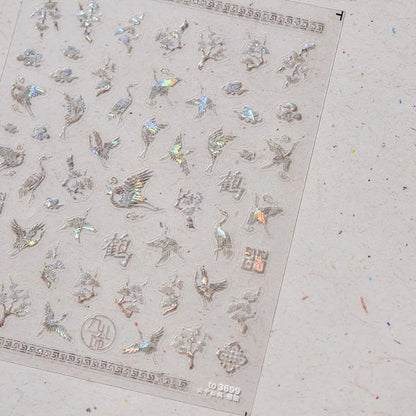 Magische Flügel – 5D Nail Sticker